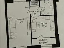 Продажа 1-комнатной квартиры, 40 м², ул. Нажимеденова, дом  28 - Продажа  однокомнатных квартир в новостройках Астаны