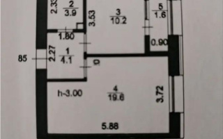 Продажа 1-комнатной квартиры, 39.6 м² - Продажа квартир в Астане в р-не Байконур