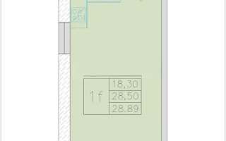 Продажа 1-комнатной квартиры, 29 м², ул. Ауэзова, дом  2/8 - Продажа  однокомнатных квартир в новостройках Алматы