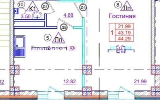 Продажа 1-комнатной квартиры, 44.29 м², ул. Береке, дом  7 стр - Продажа  однокомнатных квартир в новостройках Алматы