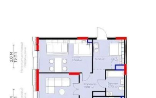 Продажа 3-комнатной квартиры, 103.69 м² - Продажа квартир в блочном доме в Казахстане