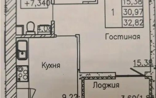 Продажа 1-комнатной квартиры, 32.82 м², ул. Сыганак, дом  12 стр - Продажа квартир в новостройках Астаны с фото