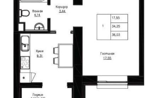 Продажа 1-комнатной квартиры, 36 м², ул. Казыбек би, дом  7/1 - ул. Бектурова - Продажа квартир в Астане