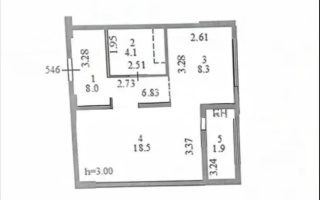 Продажа 1-комнатной квартиры, 40.8 м² - Продажа однокомнатных квартир в р-не Нура Астаны