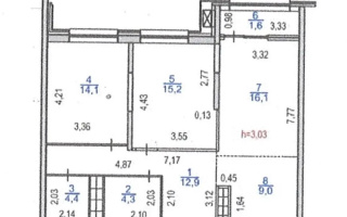 Продажа 3-комнатной квартиры, 77.6 м², ул. Розыбакиева, дом  197/2 - Продажа  трехкомнатных квартир в новостройках Алматы без посредников с фото
