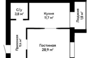 Продажа 1-комнатной квартиры, 50 м² - Продажа однокомнатных квартир на Юго-Востоке Караганды