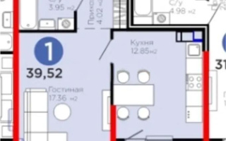 Продажа 1-комнатной квартиры, 39.5 м², ул. Белжайлау, дом  47а - Продажа квартир в Алматы
