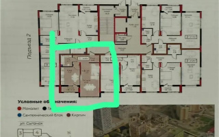 Продажа 1-комнатной квартиры, 44.85 м², ул. Сыганак, дом  22/1 - Продажа  однокомнатных квартир в Астане без посредников с фото