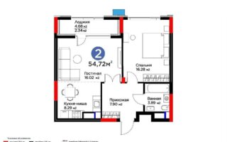 Продажа 2-комнатной квартиры, 54.72 м² - Продажа недвижимости в Астане - страница 25