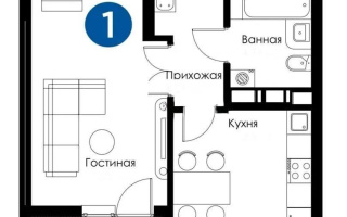 Продажа 1-комнатной квартиры, 36.7 м², ул. Бектурова, дом  11/1 - Продажа  однокомнатных квартир в Астане