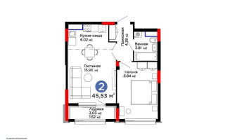 Продажа 2-комнатной квартиры, 45.53 м² - Продажа квартир в Казахстане - страница 110