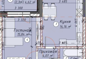 Продажа 1-комнатной квартиры, 41.6 м², ул. Айтматова, дом  57 стр - Продажа  однокомнатных квартир в новостройках Астаны