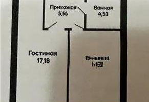 Продажа 1-комнатной квартиры, 42 м², ул. Таттимбета, дом  42 - Продажа квартир в новостройках Караганды без посредников
