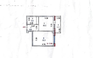 Продажа 1-комнатной квартиры, 34.7 м², пр. Тлендиева, дом  44а - Продажа  однокомнатных квартир в Астане без посредников