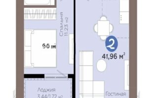 Продажа 2-комнатной квартиры, 41.9 м² - Продажа квартир в новостройках Астаны - страница 57