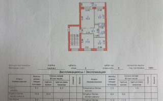 Продажа 3-комнатной квартиры, 61 м², мкр-н Мамраева (Восток-5), дом  34 - Продажа  трехкомнатных квартир в Караганде без посредников