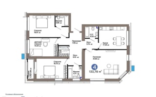 Продажа 4-комнатной квартиры, 133.78 м² - Продажа квартир в Казахстане - страница 20