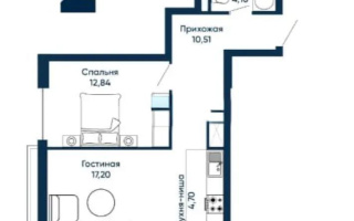 Продажа 2-комнатной квартиры, 50.2 м², пр. Туран, дом  71 - Продажа  двухкомнатных квартир в новостройках Астаны без посредников