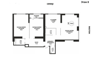 Продажа 3-комнатной квартиры, 146.8 м² - Продажа недвижимости в Алматы - страница 21