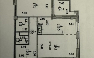 Продажа 2-комнатной квартиры, 71.4 м², ул. Бухар жырау, дом  25/1 - Продажа  двухкомнатных квартир в Астане