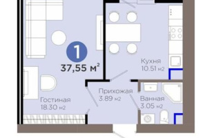 Продажа 1-комнатной квартиры, 37.55 м² - Продажа квартир в р-не Нура Астаны - страница 9