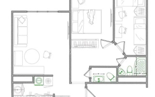 Продажа 2-комнатной квартиры, 55 м², ул. Сыбызгы, дом  100 стр - Продажа  двухкомнатных квартир в новостройках Алматы