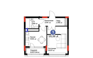Продажа 1-комнатной квартиры, 35.56 м² - Продажа квартир в Казахстане - страница 146