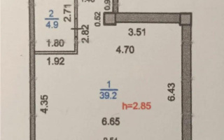 Продажа 2-комнатной квартиры, 44 м², ул. Карасай батыра, дом  119/1 - Продажа квартир в Алматы