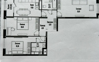 Продажа 3-комнатной квартиры, 91 м², ул. Бухар жырау, дом  12/2 - Продажа  трехкомнатных квартир в Астане с фото