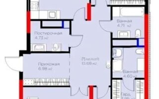 Продажа 3-комнатной квартиры, 119.4 м² - Продажа квартир в Акмолинской области