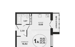 Продажа 1-комнатной квартиры, 33.3 м² - Продажа квартир в Казахстане - страница 9