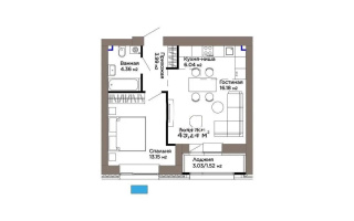 Продажа 2-комнатной квартиры, 45.24 м² - Продажа квартир в новостройках Астаны без посредников - страница 39