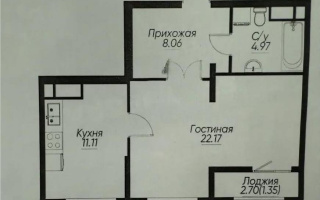 Продажа 2-комнатной квартиры, 47.66 м², пр. Сейфуллина, дом  467г - Продажа квартир в Алматы