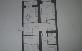 Продажа 3-комнатной квартиры, 82.84 м², ул. Нажимеденова, дом  52б - Продажа  трехкомнатных квартир в новостройках Астаны