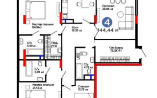Продажа 4-комнатной квартиры, 145 м² - Продажа квартир в Казахстане - страница 33