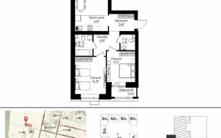 Продажа 3-комнатной квартиры, 72.89 м² - Продажа  трехкомнатных квартир в новостройках Астаны - страница 2