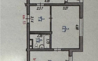 Продажа 2-комнатной квартиры, 53 м², мкр. Мадениет, дом  834/31 - Продажа квартир в Алматы