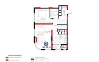 Продажа 2-комнатной квартиры, 68.29 м² - Продажа квартир в новостройках Астаны без посредников - страница 9