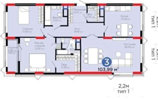 Продажа 3-комнатной квартиры, 103.99 м² - Продажа квартир в Астане - страница 14