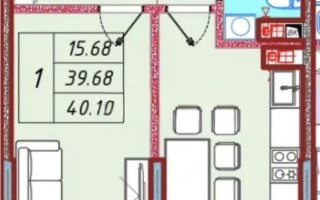 Продажа 1-комнатной квартиры, 41.8 м², ул. Байге, дом  12а/1 - Продажа квартир в Алматы