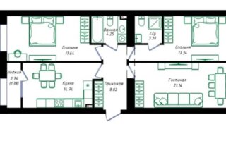 Продажа 3-комнатной квартиры, 87.81 м² - Недвижимость в Астане - страница 29