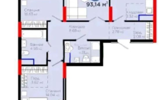 Продажа 3-комнатной квартиры, 94 м², пр. Улы Дала, дом  14 стр - Продажа квартир в Астане