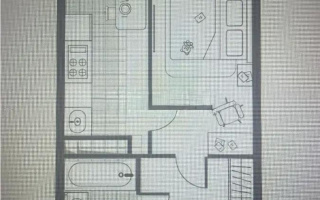 Продажа 1-комнатной квартиры, 32.9 м², пр. Алатау, дом  12а/1 - Продажа  однокомнатных квартир в новостройках Алматы с фото