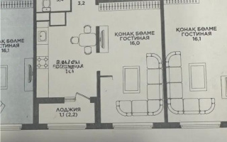 Продажа 1-комнатной квартиры, 33.5 м² - Недвижимость в Алматы