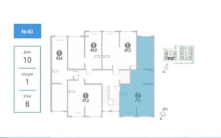 Продажа 3-комнатной квартиры, 71.5 м² - Продажа квартир в Наурызбайском р-не Алматы