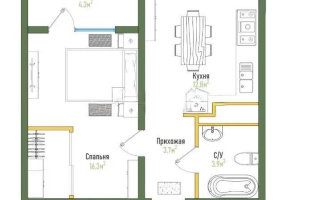 Продажа 1-комнатной квартиры, 44 м², ул. Белкараган, дом  28 стр - Продажа  однокомнатных квартир в новостройках Алматы без посредников