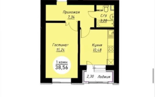 Продажа 1-комнатной квартиры, 38.56 м² - Продажа однокомнатных квартир от собственников в Астане - страница 2