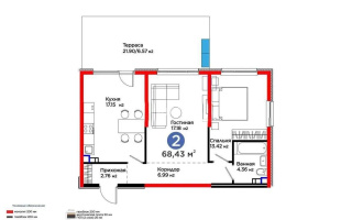 Продажа 2-комнатной квартиры, 69 м² - Недвижимость в Алматы - страница 11