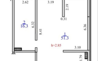 Продажа 2-комнатной квартиры, 67.6 м², пр. Рыскулова, дом  103/7 стр - Продажа квартир в Алматы без посредников