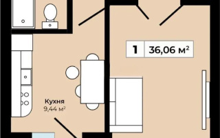 Продажа 1-комнатной квартиры, 36 м², ул. А-83, дом  11 стр - Продажа  однокомнатных квартир в Астане без посредников